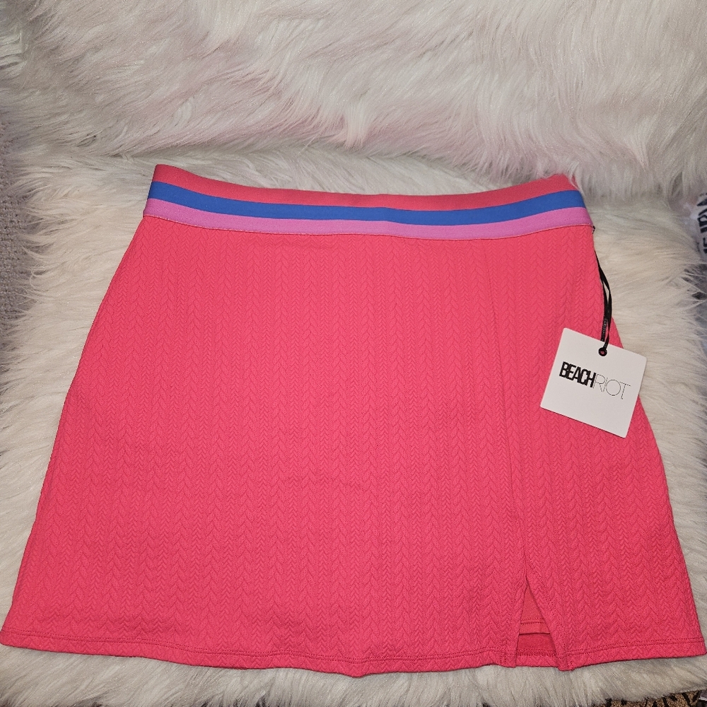 Beach Riot Sport Shore Jacquard Miniskort